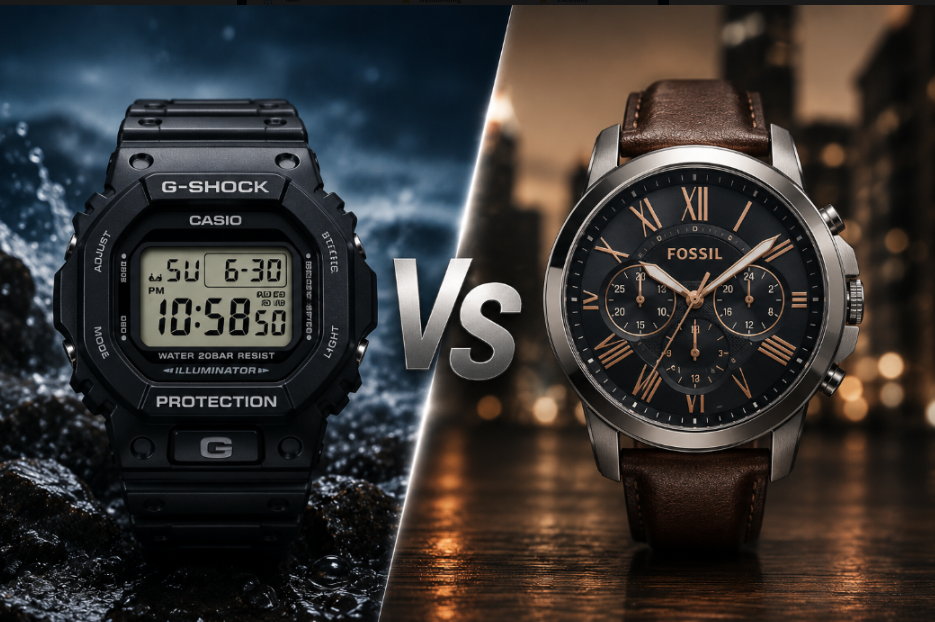 G-Shock vs Fossil Machine