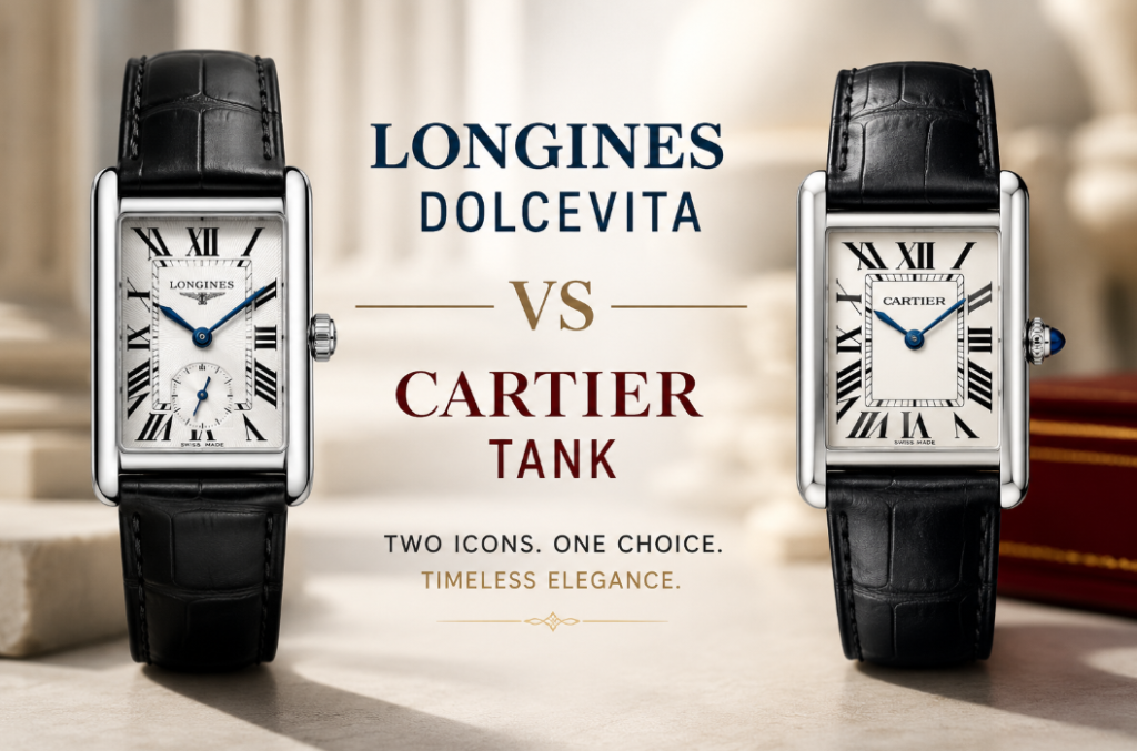 Longines DolceVita vs Cartier Tank