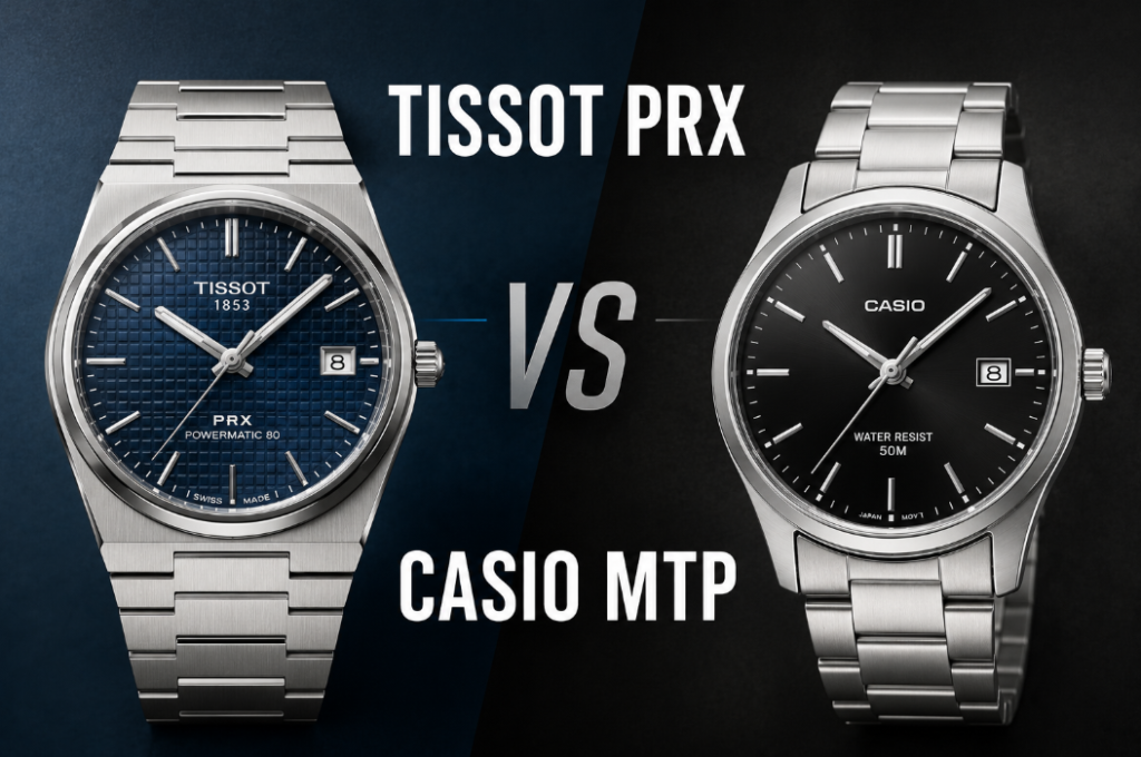 Tissot PRX vs Casio MTP