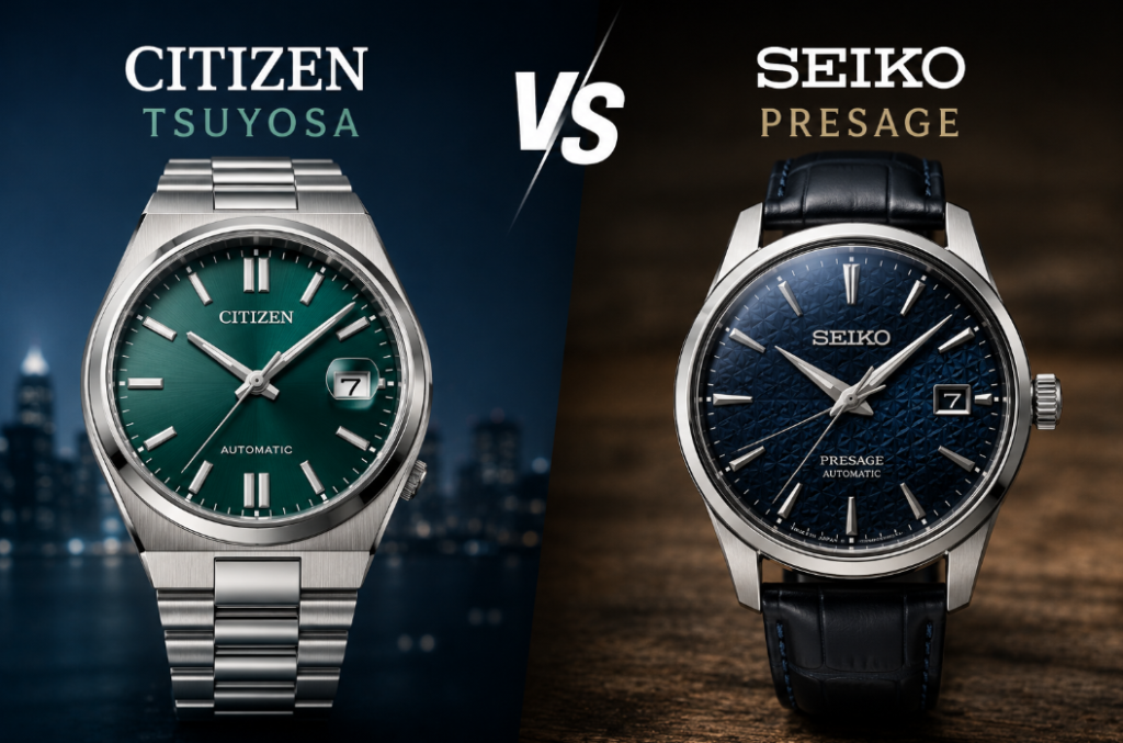 Citizen Tsuyosa vs Seiko Presage - Which Japanese Dress Watch Should You Buy?