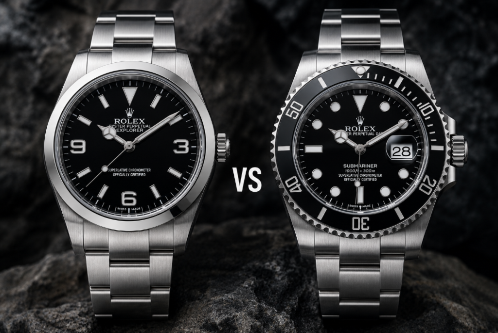 Rolex Explorer vs Rolex Submariner: Which Rolex Sports Watch Is Better?