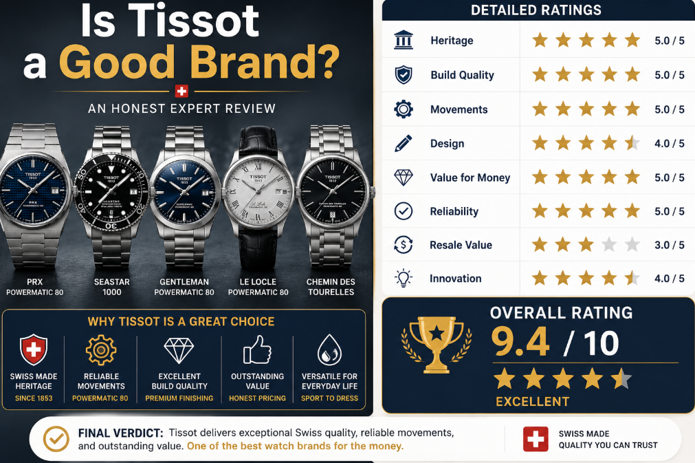 Is Tissot watch a Good  Brand? review