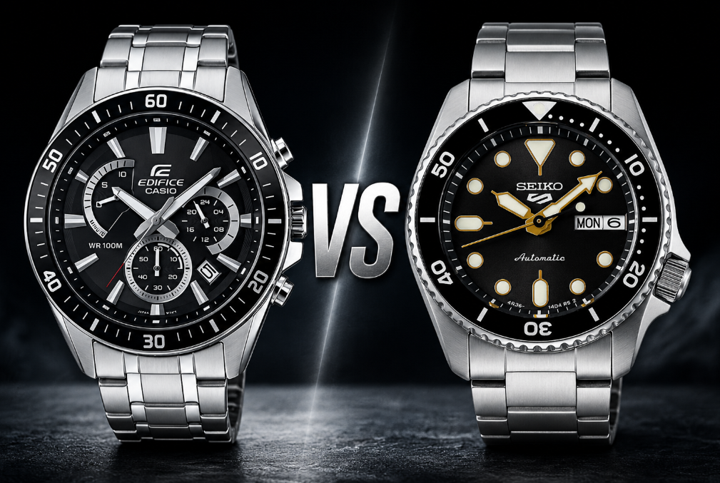 Edifice vs Seiko Which Watch Brand Offers Better Value?