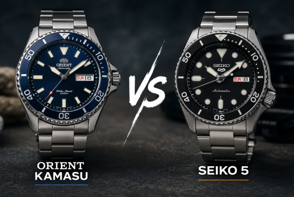 Orient Kamasu vs Seiko 5: Which Affordable Japanese Dive Watch Should You Buy?