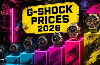 How Much Are G-Shock Watches? A Price Ladder From Basic Resin to MR-G — illustrated guide cover