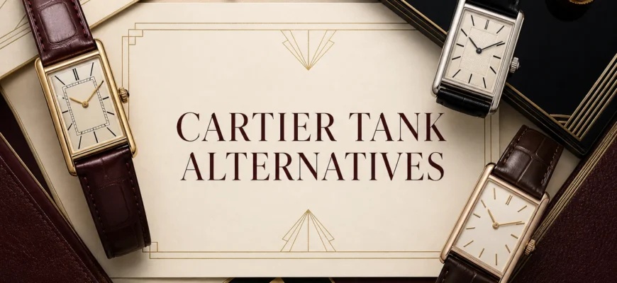 Watches Like the Cartier Tank: Rectangular Alternatives That Get the Proportions Right — illustrated guide cover