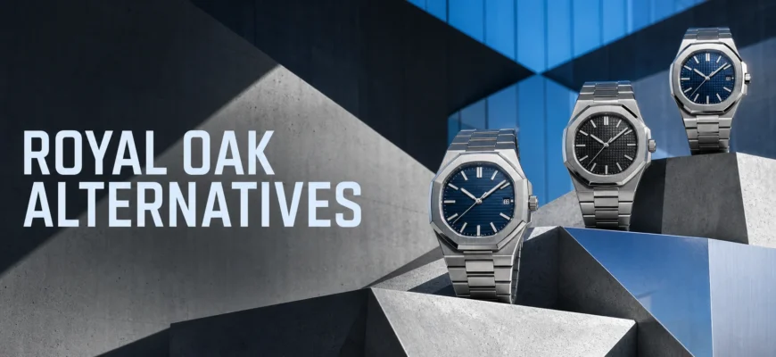 Watches Like the Royal Oak: Affordable Lookalikes and Serious Luxury Alternatives — illustrated guide cover
